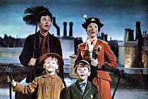 Kominická scéna z filmového muzikálu Mary Poppins