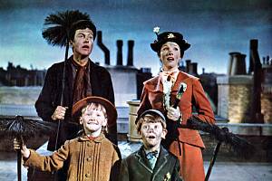 Kominická scéna z filmového muzikálu Mary Poppins