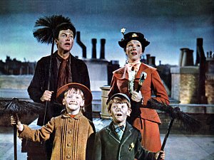 Kominická scéna z filmového muzikálu Mary Poppins