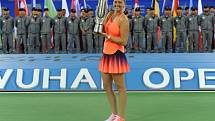 Petra Kvitová triumfovala na turnaji ve Wu-chanu.