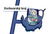 Kvůli početným ruským turistům se znakem Karlovarského kraje stala matrjoška v podobě lázeňké konvičky.