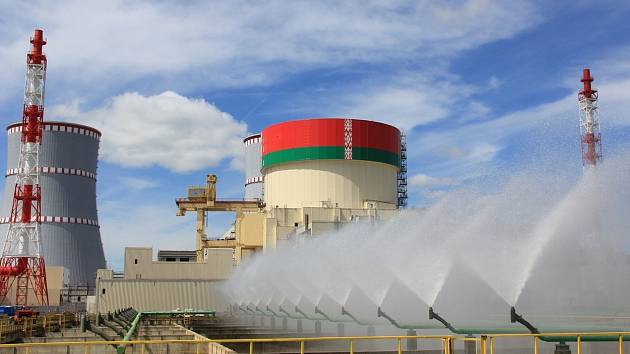 Jaderná elektrárna Astravets v Bělorusku