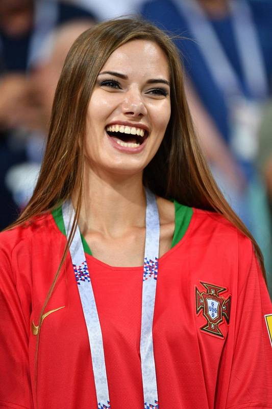 Portugalská fanynka. Fotbalové MS Rusko 2018