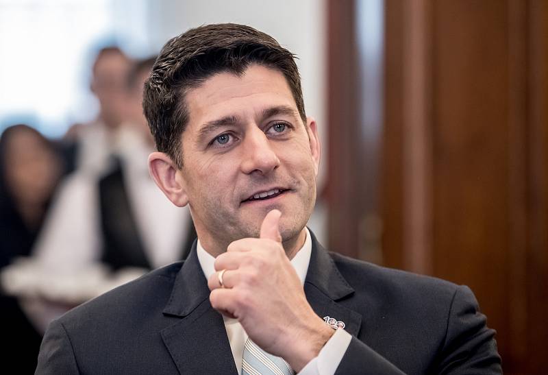 Předseda Sněmovny reprezentantů amerického Kongresu Paul Ryan.