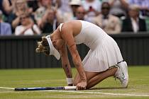 Markéta Vondroušová vyhrála Wimbledon. Ilustrační snímek