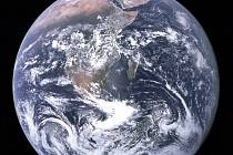 Planeta Země vyfotografovaná Apollem 17