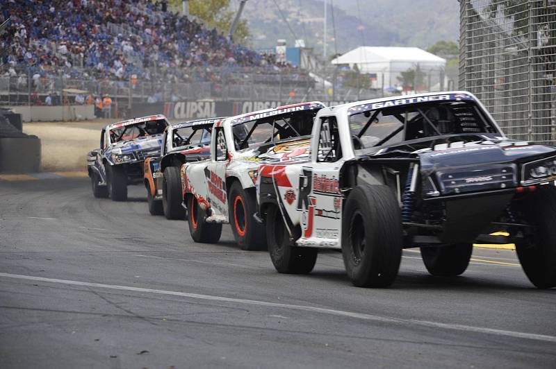 Závody Stadium Super Trucks.