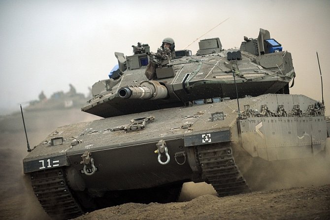 Izraelský tank Merkava Mk.4