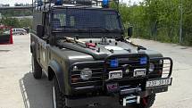 Land Rover Defender pro potřeby zahraničních misí Armády ČR.