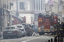 Exploze pekárny v Paříži.