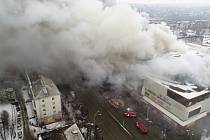 Požár v Kemerovu
