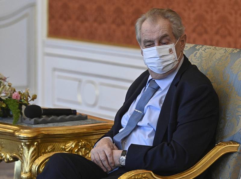 Prezident Miloš Zeman.