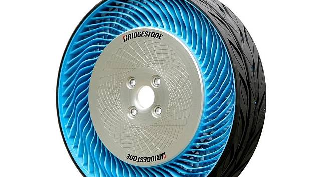 Druhá generace konceptu bezvzduchové pneumatiky Bridgestone.