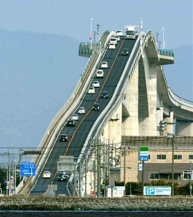 Eshima Ohashi Bridge (Japonsko)