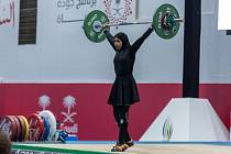 Vzpěračka Rahmah Al-Khawaherová získala pro Saúdskou Arábii zlatou medaili