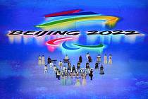 Zahájovací ceremoniál paralympiády v Pekingu.