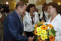 Václav Havel, Livia Klausová a Jana Hejzlarová