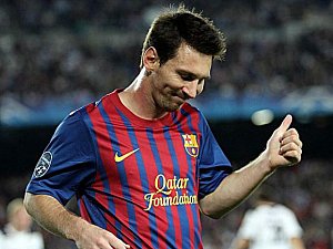 Argentinský fotbalista Messi se proti Plzni gólově neprosadil.