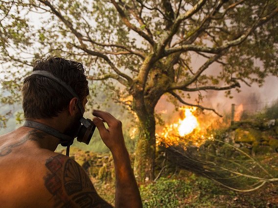 Lesní požáry, které už několik dní sužují centrální a zejména severní část Portugalska, se stále nedaří dostat pod kontrolu. 
