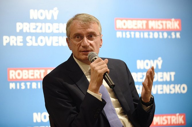 Kandidát na slovenského prezidenta Robert Mistrík