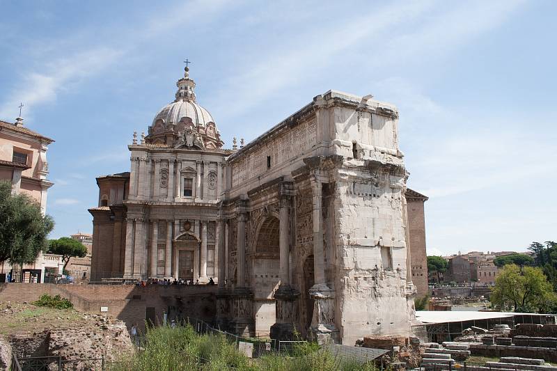 Forum Romanum v Římě