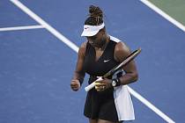 Americká tenistka Serena Williamsová po vyřazení na turnaji v Torontu.