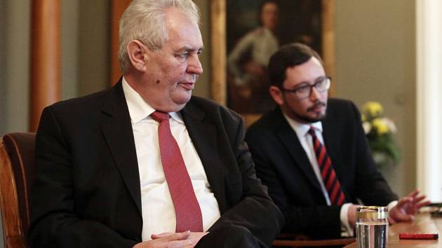 Miloš Zeman a Jiří Ovčáček