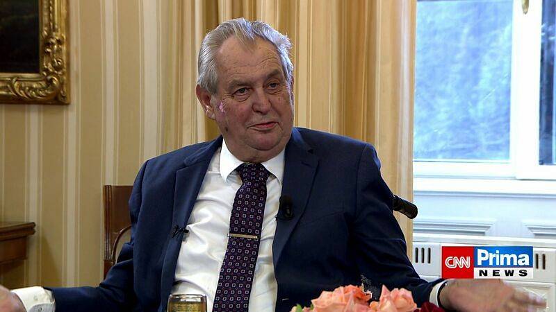 Prezident Miloš Zeman