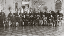 Tomáš Garrigue Masaryk a divizní generálové československé armády na Pražském hradě, 27. dubna 1934