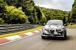 Alfa Romeo Stelvio Quadrifoglio na Nürburgringu.