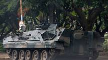 Zimbabwská armáda převzala kontrolu nad hlavním městem