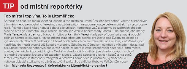 Litoměřicko, tip reportérky