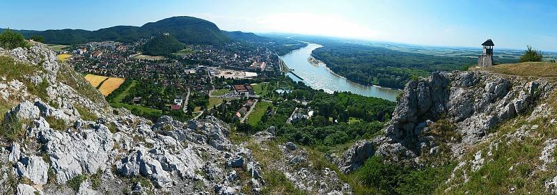 I takové pohledy nabízí rakouské území v těsné blízkosti Bratislavy