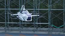 Testování létajícího auta SD-03.