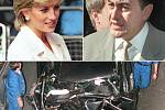 Pohled na vrak auta prozrazuje, že šance na přežití posádky byly minimální. 31. srpna 1997 zemřela při tragické nehodě v pařížském tunelu princezna Diana i její přítel Dodi.