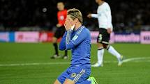 Fernando Torres se chytá za hlavu, v ideální pozici proti Corinthians nevyrovnal.