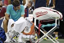 Roger Federer skončil na US Open v semifinále.