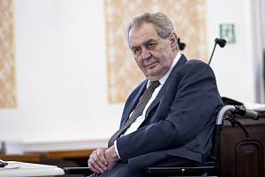 Bývalý prezident Miloš Zeman byl 24. ledna 2024 hostem na semináři Evropa a svět 2030