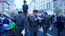 Lidé si v neděli 17. listopadu na pražské Národní třídě připomněli 30leté výročí sametové revoluce