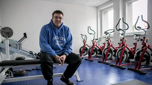 Učitel Richard Kania z Gymnázia Postupická.