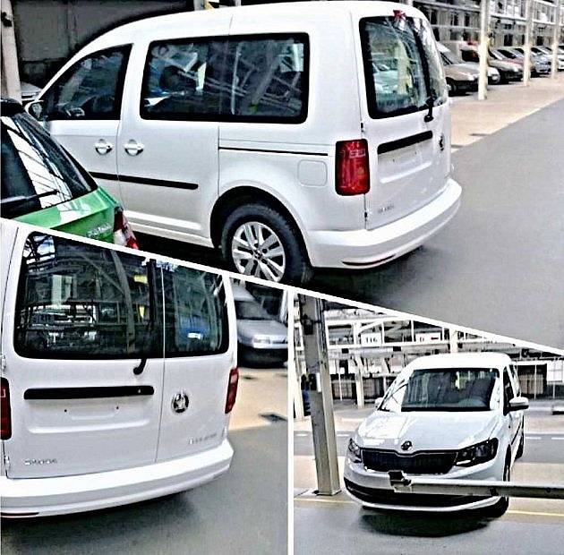 Druhá generace Roomsteru měly být "převlečeným" vozem VW Caddy