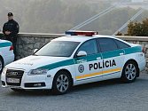 Vůz slovenské policie - ilustrační foto