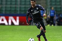 Cristiano Ronaldo z Realu Madrid se proti Legii varšava neprosadil.