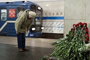 Den po explozi v petrohradském metru