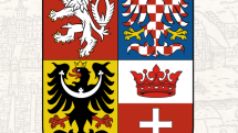 Jiná verze českého státního znaku se zapracovaným Královeckem