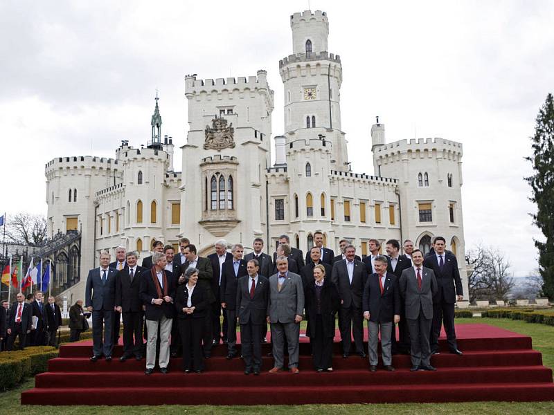 Neformálního setkání ministrů zahraničí evropských zemí na zámku Hluboká