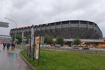 Stadion Kybunpark ve švýcarském St. Gallenu