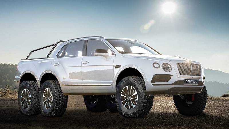 Bentley Bentayga 6x6.