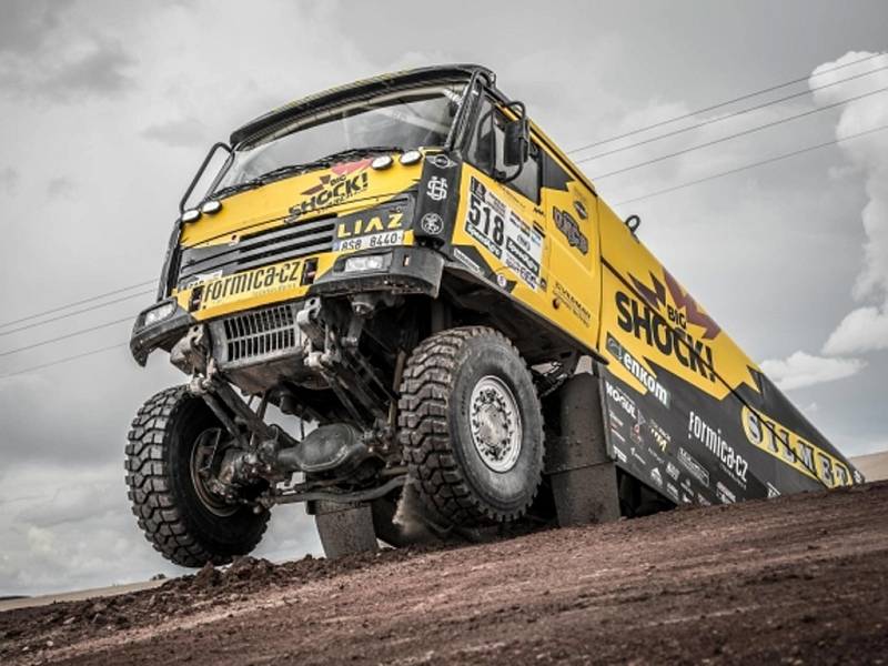 Martin Macík na Rallye Dakar 2017.