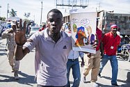 Demonstrace na Haiti